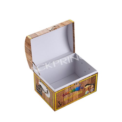 cardboard treasure box
